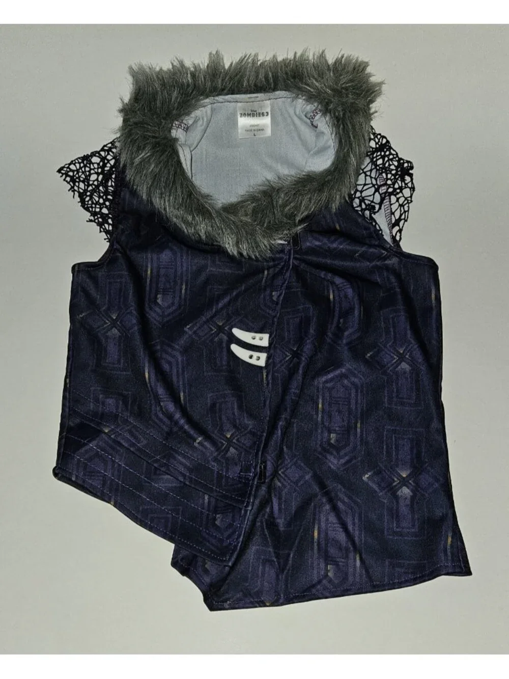 Willa Werewolf Disney ZOMBIES Halloween Costume Girl Large 12-14 Vest Pants READ